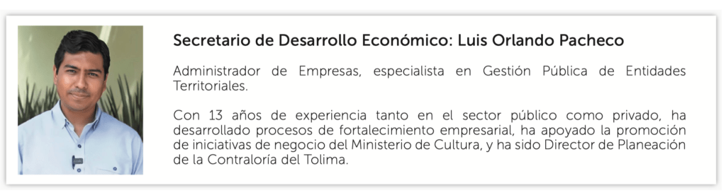 Gabinete del tolima gobernadora